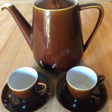 Villeroy and Boch coffee maker and 2 cups