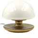 Mushroom mod. VP gold table lamp, Vittorio Balli e Romeo Ballardini, Sirrah, 1970s