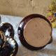 Duo of vintage ceramic candlesticks from Alsace, Obernai