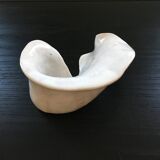 White ceramic shell