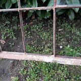 Industrial arched metal windows L73xH110 19th century glass roof