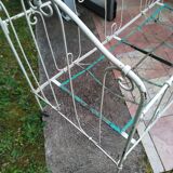 Old child bed wrought iron