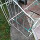 Old child bed wrought iron