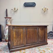 Bureau à caisson de changeur en noyer xviii eme siècle