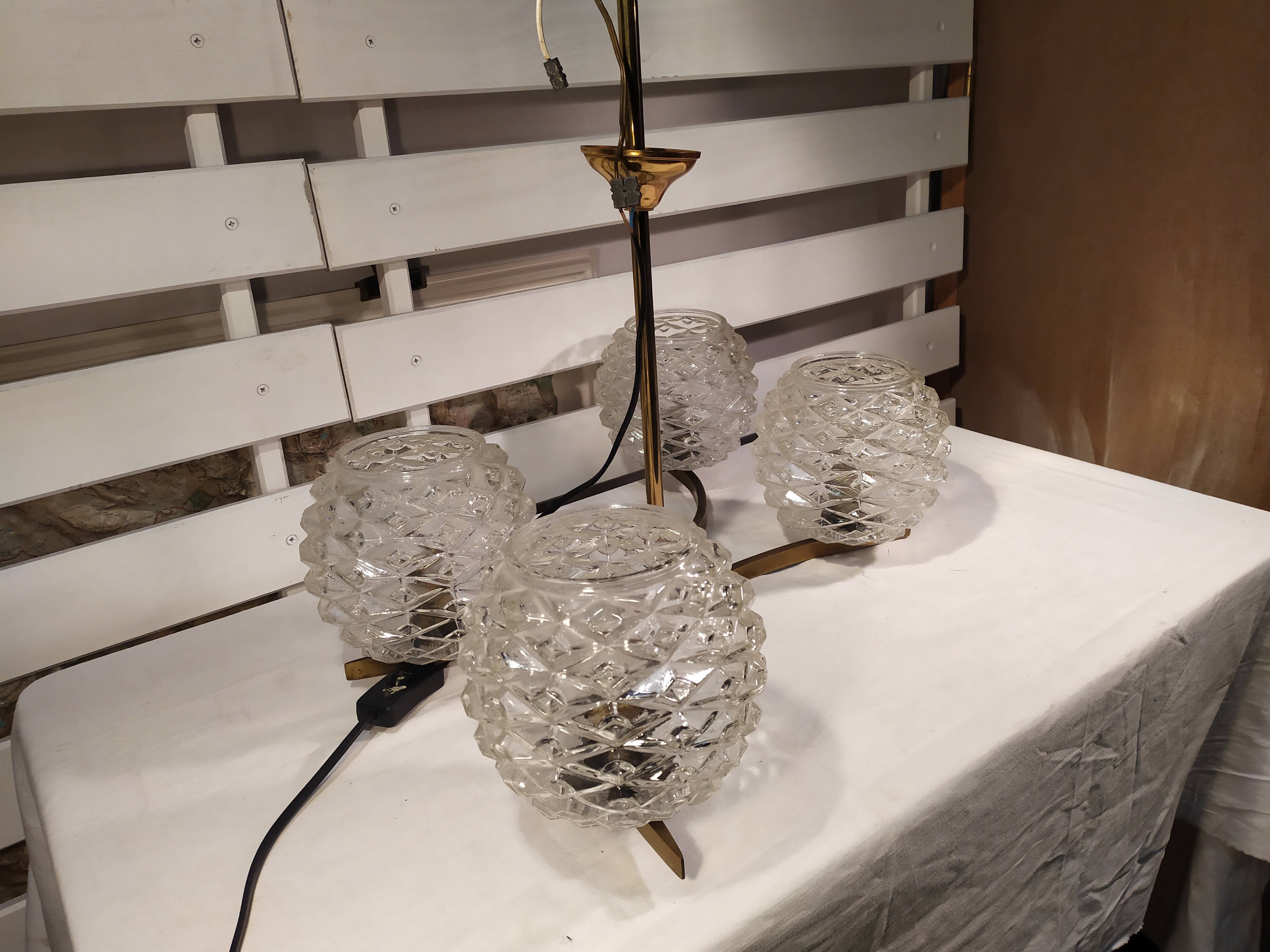 Vintage chandelier 4 lights