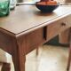 Oak side table