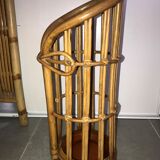 Rattan umbrella carrier