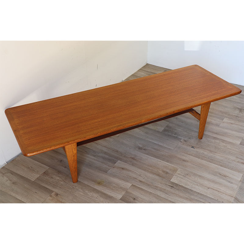Scandinavian teak coffee table, 1960