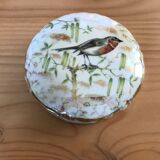 Boîte à bijou ancienne en porcelaine de Limoges