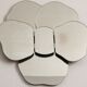 Removable wall mirror, circa 1970 68x76cm