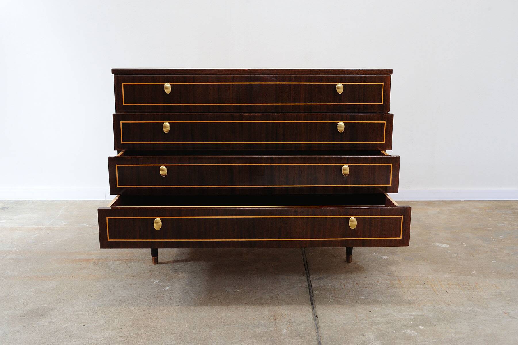 Mid century modern Eastern Bloc Vintage chest of drawers, 1970´s, Soviet Union