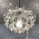 Large Mid Century Modern bubble pendant lamp by Helena Tynell for Glashütte Limburg