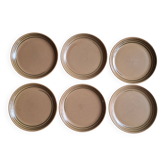 Set 6 assiettes Sarreguemines