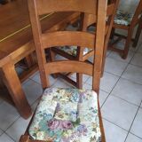 Oak farmhouse table