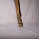Italian coffee table oval ram feet - 60s