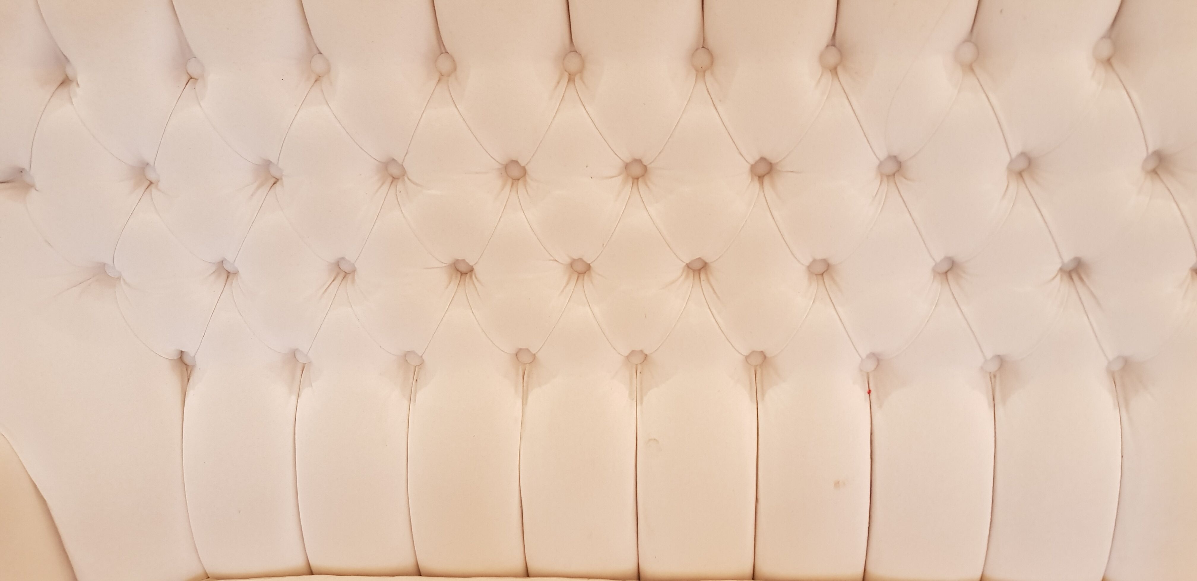 White upholstered sofa Napoleon III style