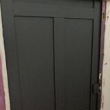 Cupboard front in patinated beech Doors 20th century