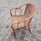 Vintage rattan armchair