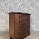 Large antique English chest of drawers (renovated)