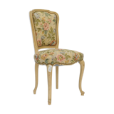 Louis XV-style flower tapestry chair