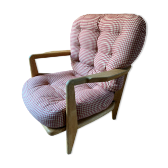 Vintage lounge chair 1958 Guillerme & Chambron