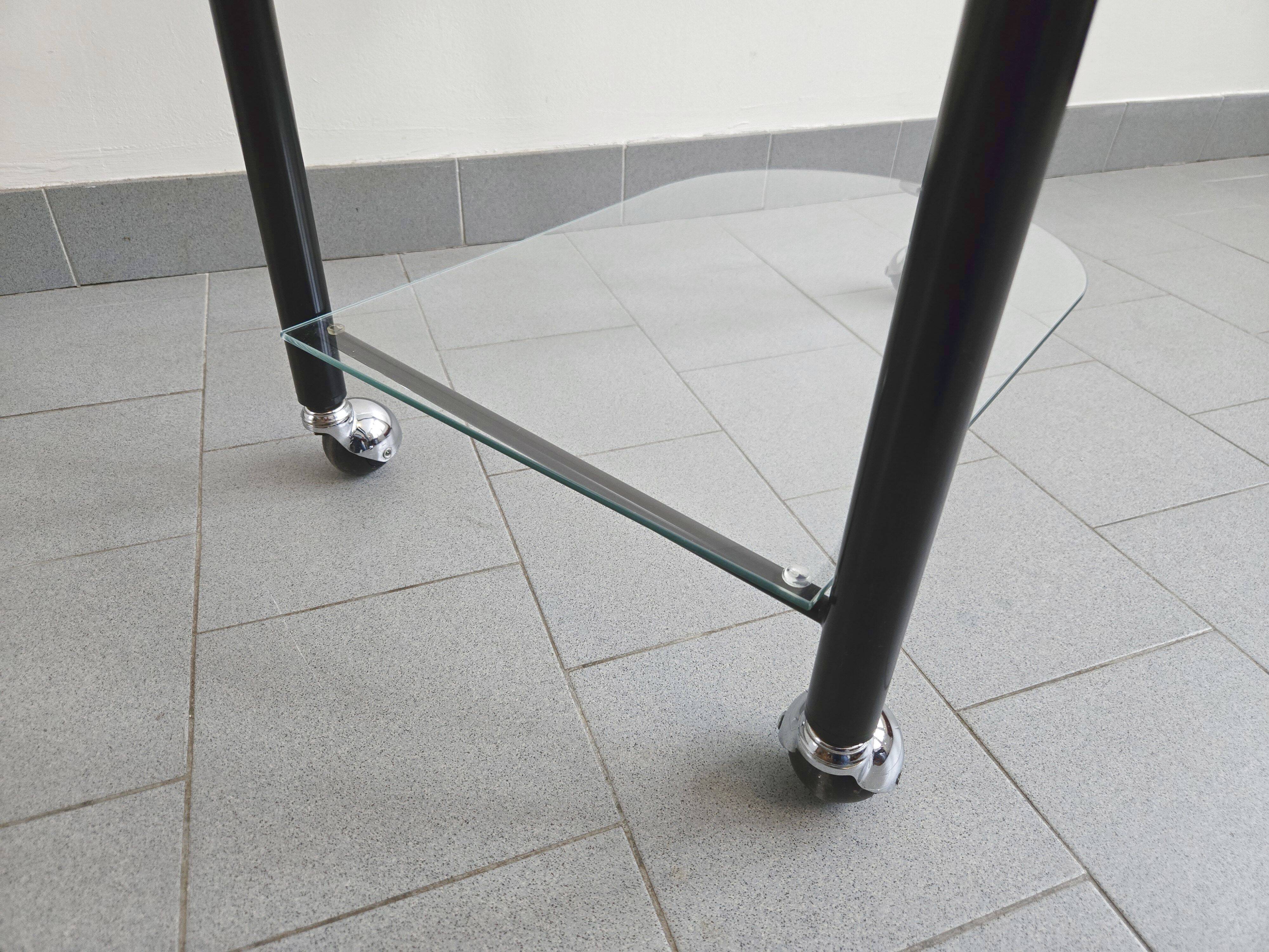 Vintage 1980s rolling trolley