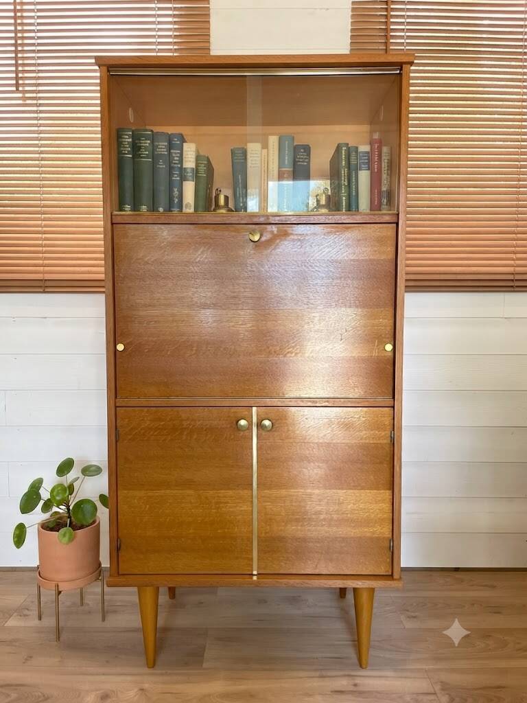 Meuble Secrétaire Vintage - Design Scandinave / Mid-century (Années 60)