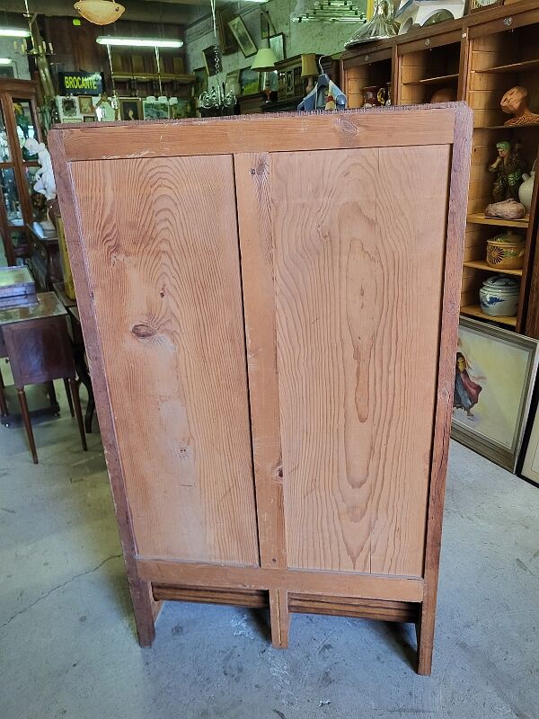 Double curtain binder in oak 1950