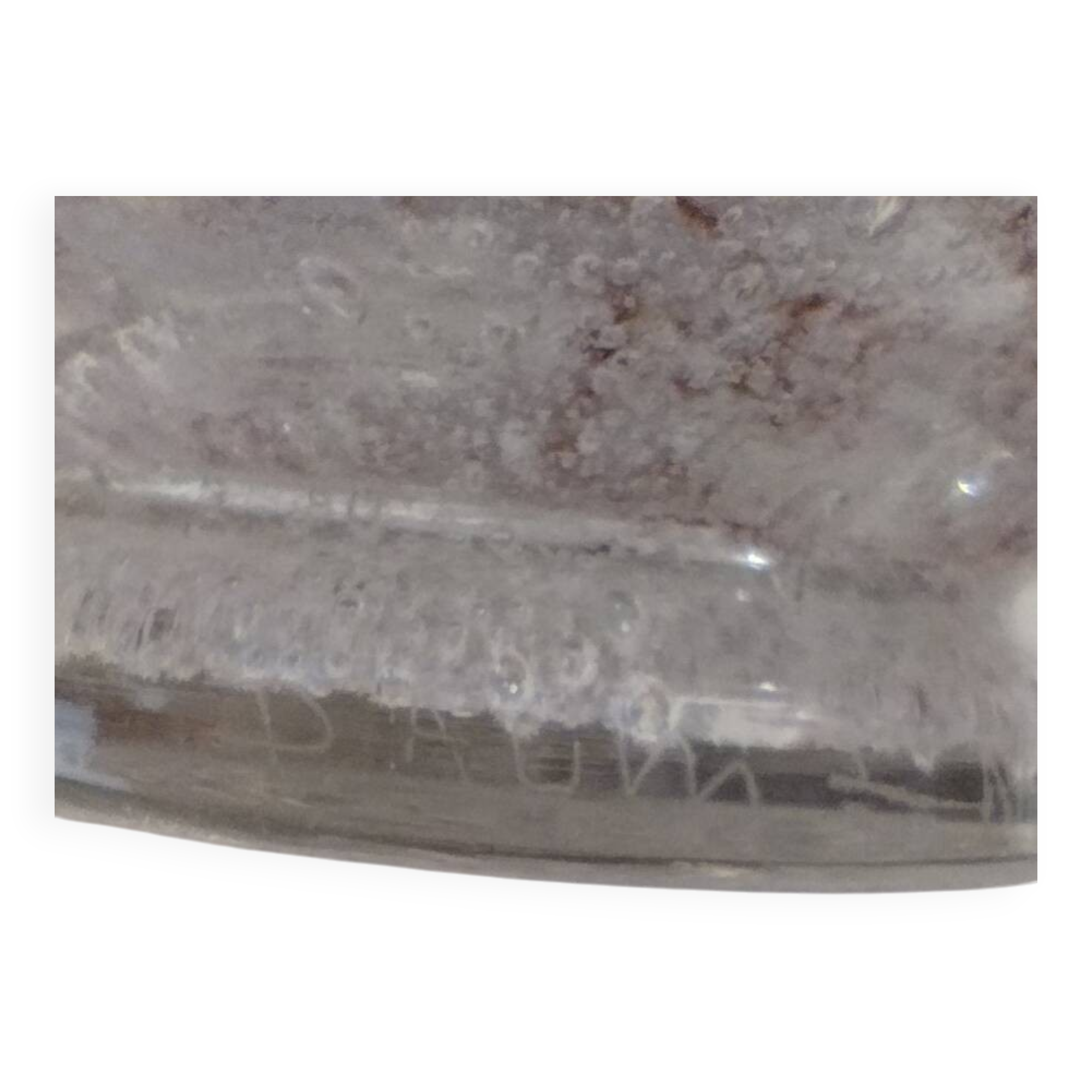 Baluster vase, Daum Nancy, Lorraine cross, vintage