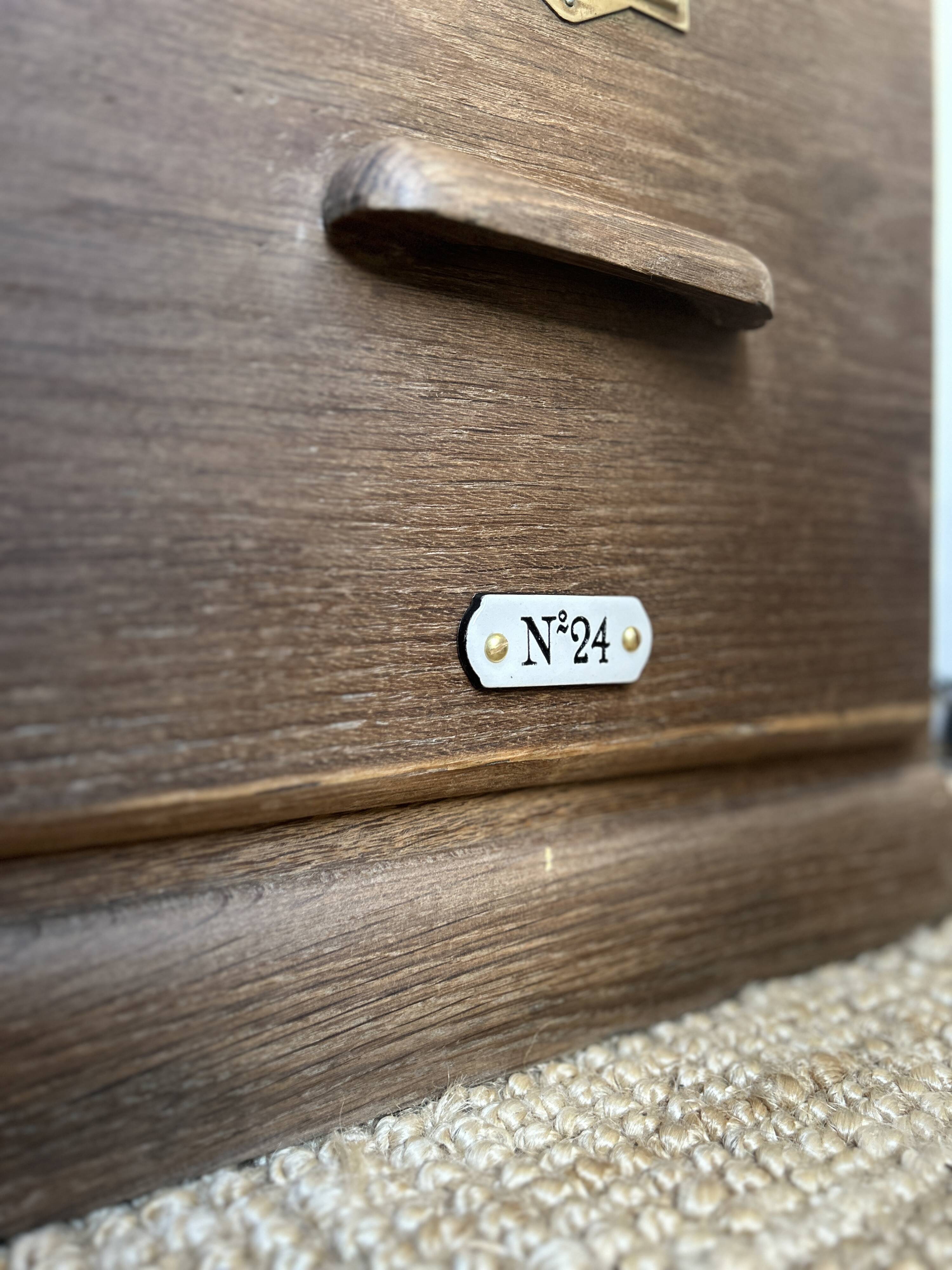 American oak filing cabinet circa 1920