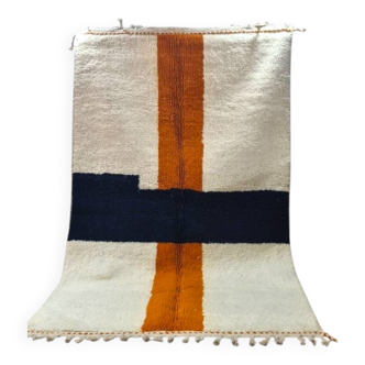 Tapis berbère en laine fait main 150 X 250CM