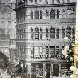 Photography London pressed under glass and cardboard - End 19th