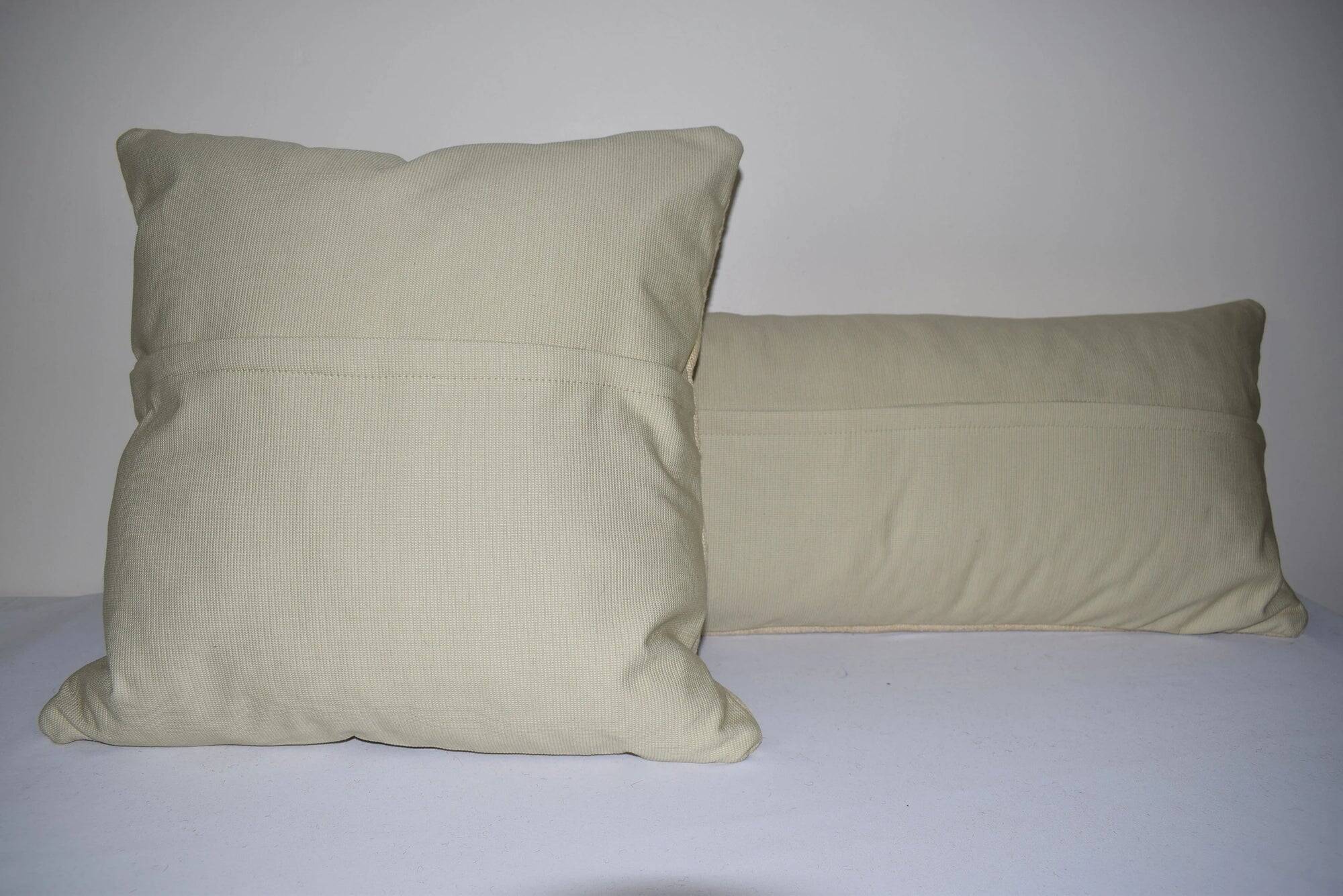 Set of 2 vintage Turkish cushion covers 51x51 cm