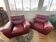 lot de 2 fauteuils club Giovanni