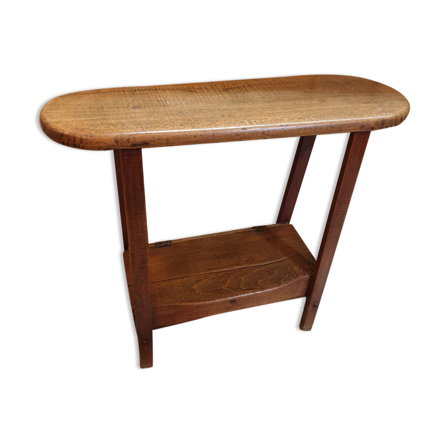 Shoeshine chest bench