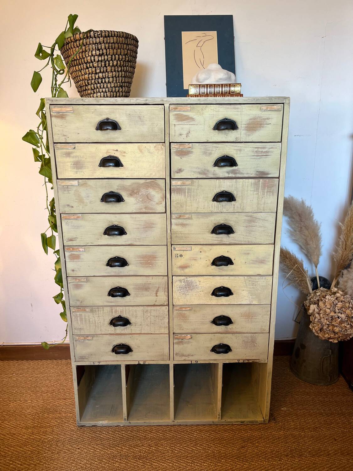 Vintage trade/workshop furniture