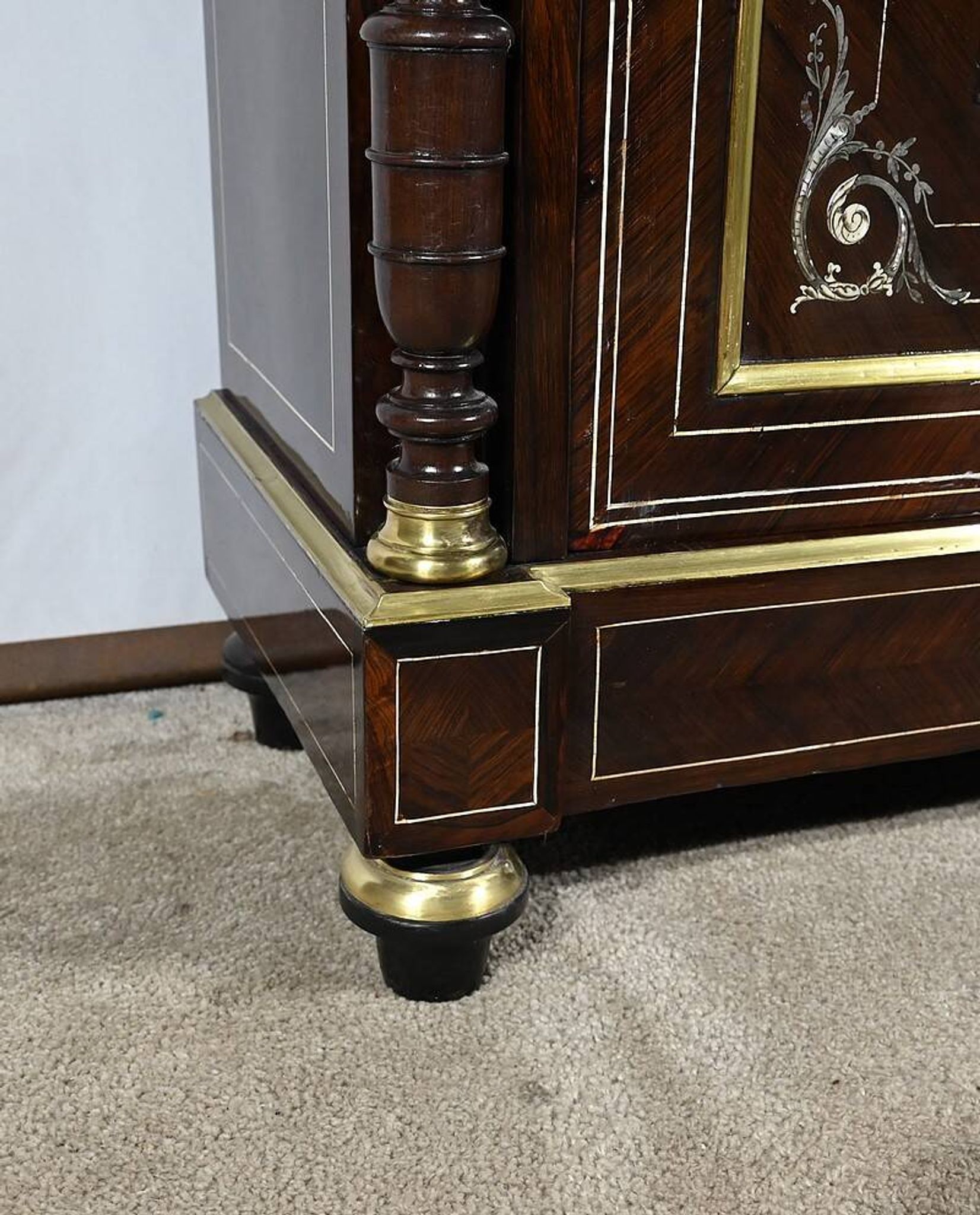 Support Unit in Rio Rosewood, Napoleon III Period – Mid-19th Century