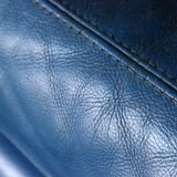 Roche Bobois sofa in Blue leather