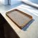 Vintage rattan tray