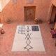 Handmade traditional pure wool rug size 2/3 m