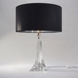 Lampe en cristal Saint Louis, signée, années 1950 environ, française