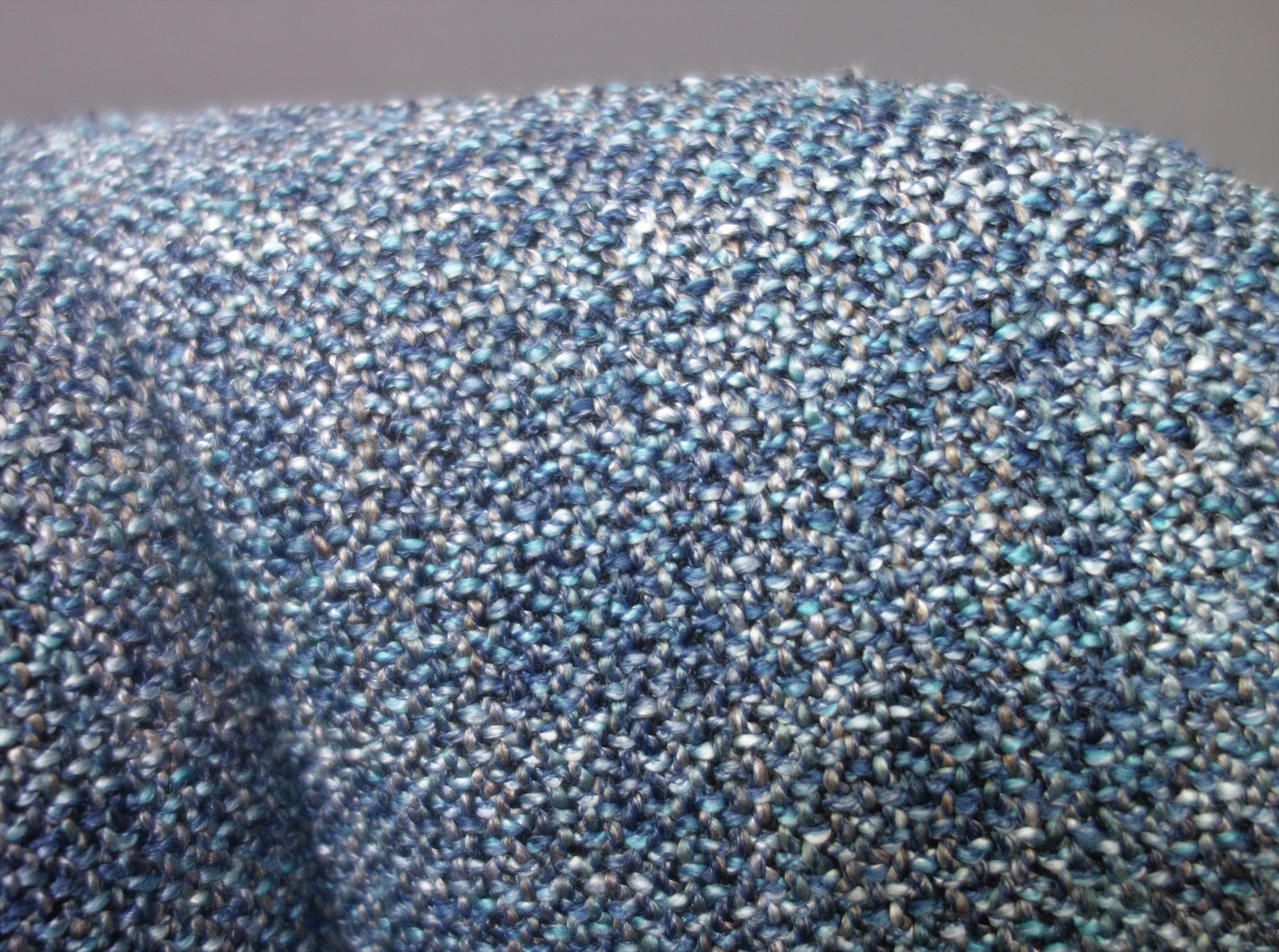 Blue Highback swivel chair 1960s