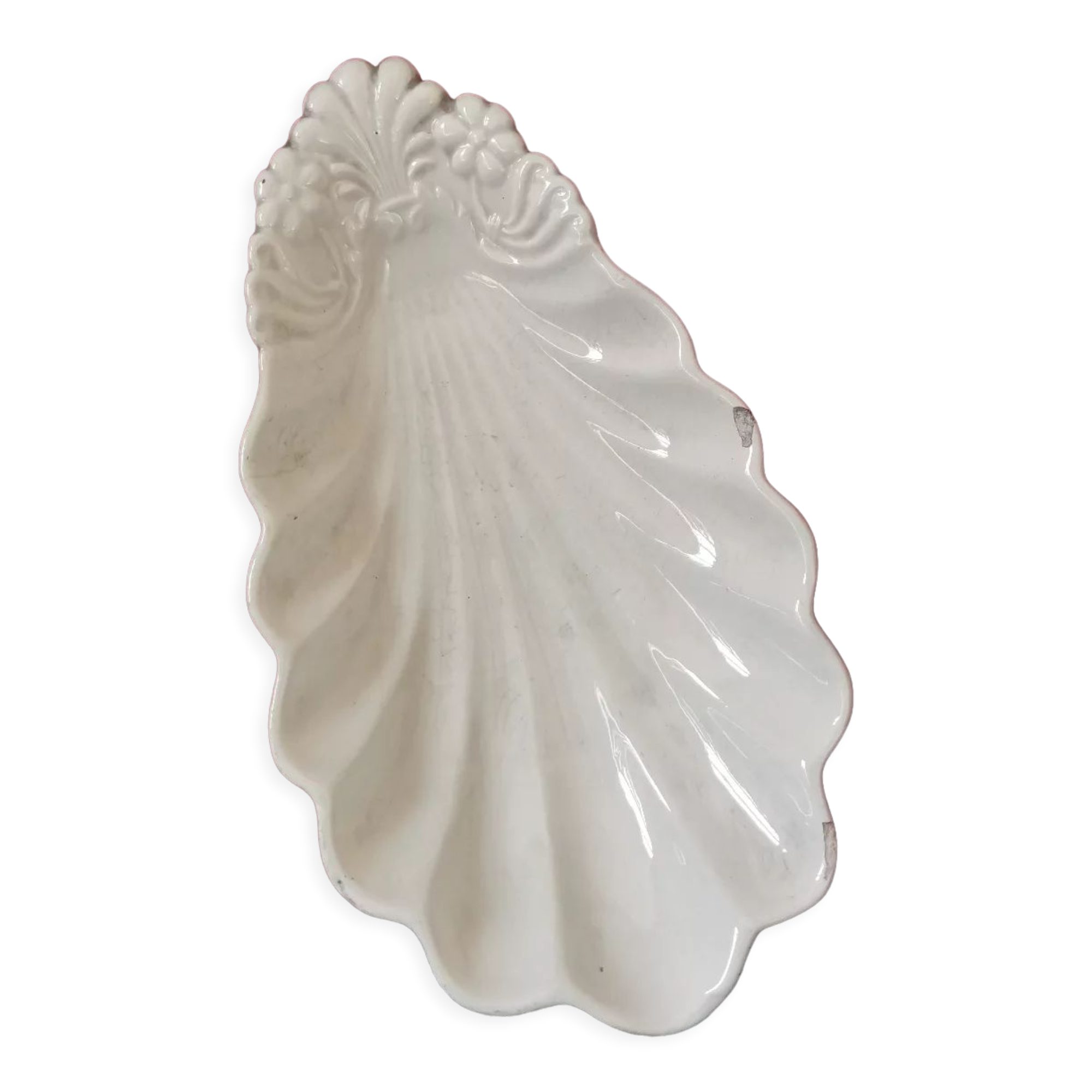 Sarreguemines shell bowl