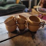 Glazed stoneware mug — Gras & Village, France, 1970s