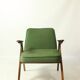 Paire de fauteuils vintage royale vert velvet Chierowski design