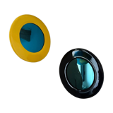 Set of 2 ceramic mirrors Brigitte de Bazelaire Sentou edition