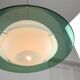Italian Green Pendant Lamp in Plexiglass
