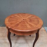 Coffee table in marquetry