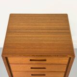 Commode danoise en teck de Fanø, années 1970