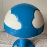 IKEA vintage blue clouds table lamp